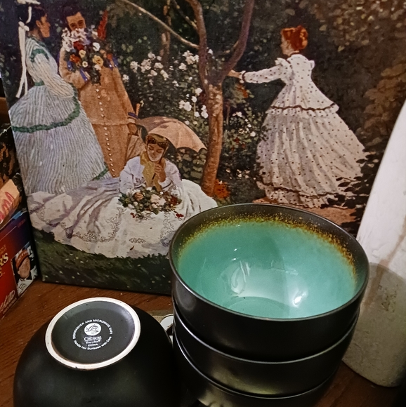 3 Gibson Everyday Stoneware Cereal/Soup/ Salad Bowl🥣Nice Vintage Gift Item. 🎁 - Picture 10 of 11